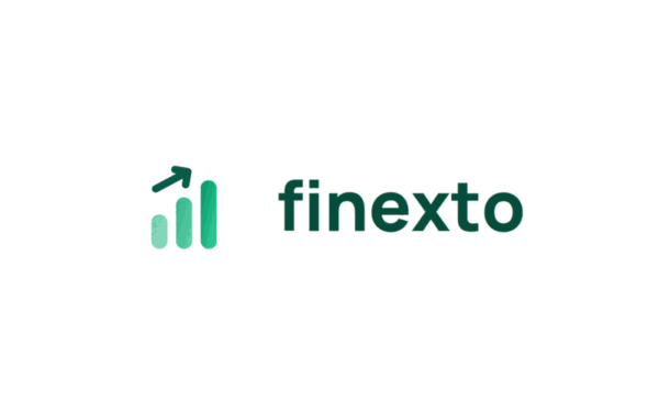 Finexto com premium domain logo