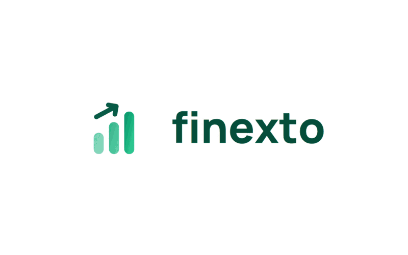 Finexto com premium domain logo